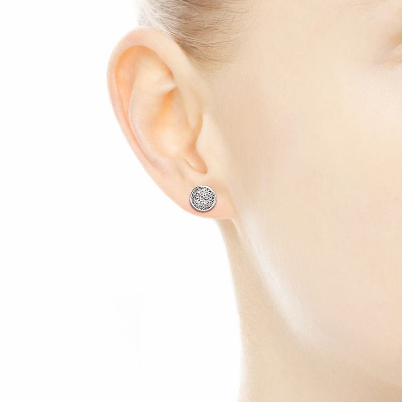 Pandora Australia Dazzling Droplets Stud Earrings - Sterling Silver | HLISED650